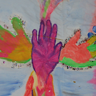Handprints artwork - group art